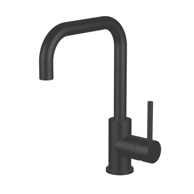 GARETH ASHTON LUCIA SQUARE SINK MIXER 306MM BLACK
