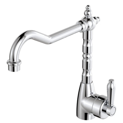 FIENZA ELEANOR SHEPHERDS CROOK SINK MIXER 283MM CHROME