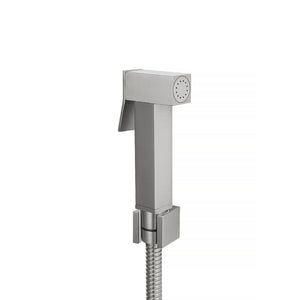 AQUAPERLA TOILET BIDET SPRAY KIT BRUSHED NICKEL 111MM