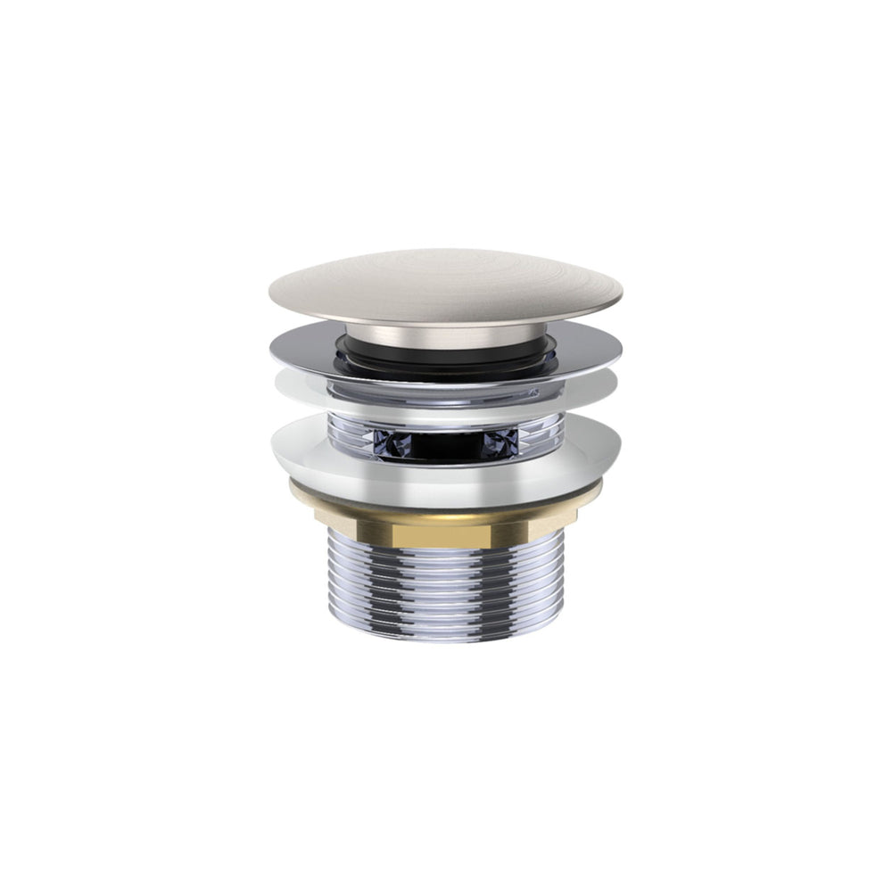 FIENZA UNIVERSAL PULL-OUT/POP-UP OVERFLOW BATHTUB WASTE 40MM BRUSHED NICKEL