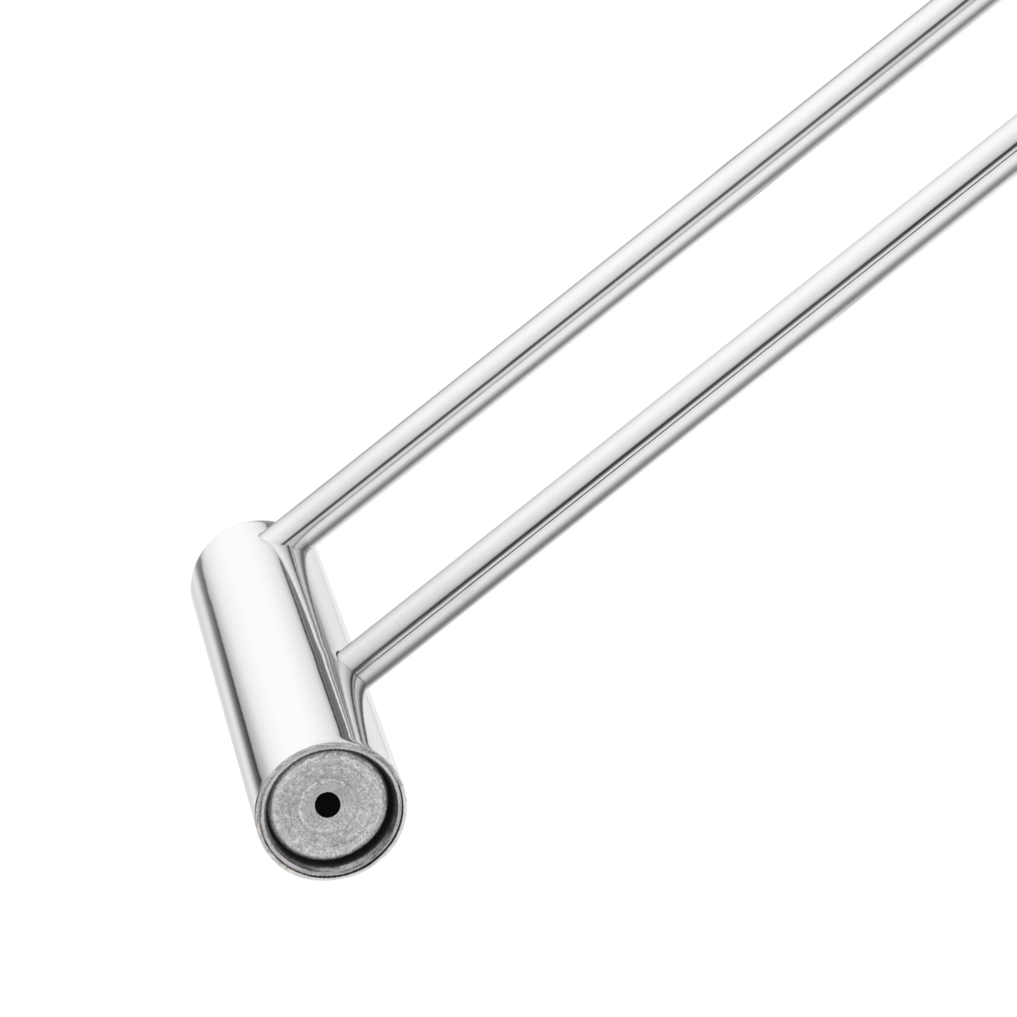 AQUAPERLA DOUBLE TOWEL RAIL CHROME 600MM