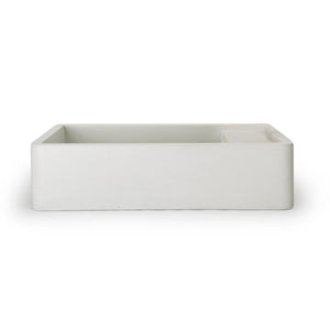 NOOD CO SHELF 01 ABOVE COUNTER / WALL HUNG BASIN IVORY 440MM
