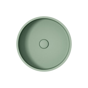 FIENZA JADA CONCRETE ABOVE COUNTER BASIN SAGE 390MM