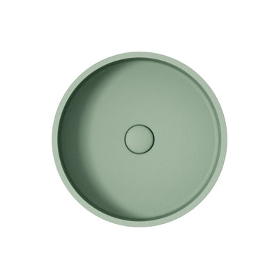 FIENZA JADA CONCRETE ABOVE COUNTER BASIN SAGE 390MM