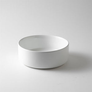 CLAYA ROUND ABOVE COUNTER BASIN GLOSS WHITE 300MM