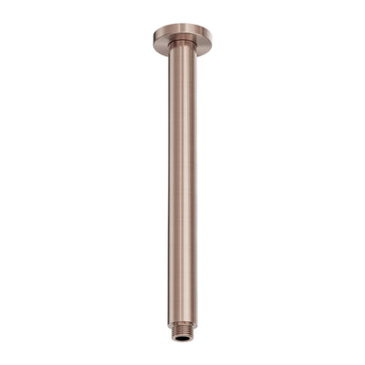 NERO ZEN ROUND CEILING SHOWER ARM 300MM BRUSHED BRONZE