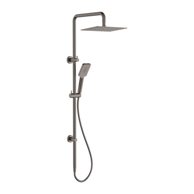 FIENZA TONO TWIN SHOWER GUN METAL