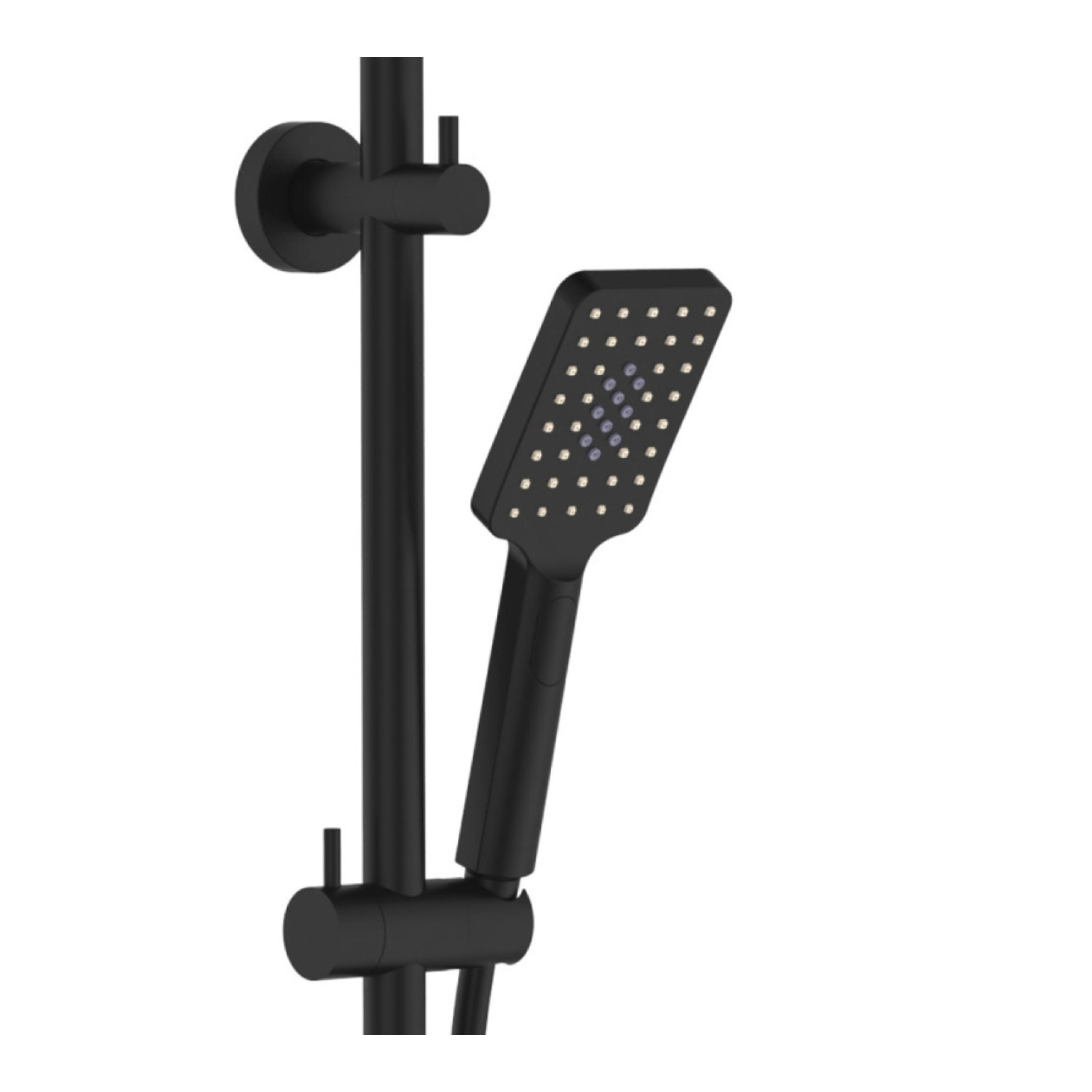 FIENZA TONO TWIN SHOWER MATTE BLACK
