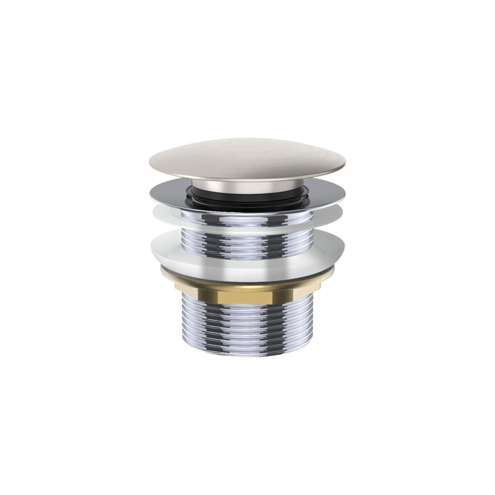 FIENZA UNIVERSAL PULL-OUT/POP-UP NON-OVERFLOW BATHTUB WASTE 40MM BRUSHED NICKEL
