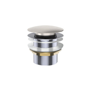 FIENZA UNIVERSAL PULL-OUT/POP-UP NON-OVERFLOW BATHTUB WASTE 40MM BRUSHED NICKEL