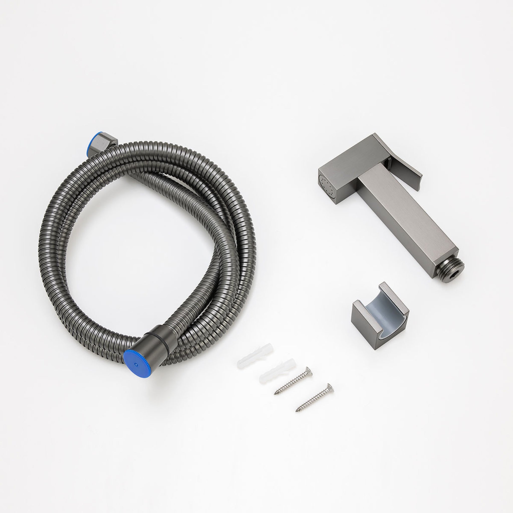 AQUAPERLA TOILET BIDET SPRAY KIT GUNMETAL 111MM