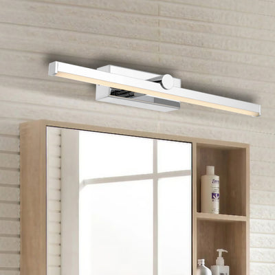 TELBIX FOLEY VANITY LED WALL LIGHT CHROME 400MM
