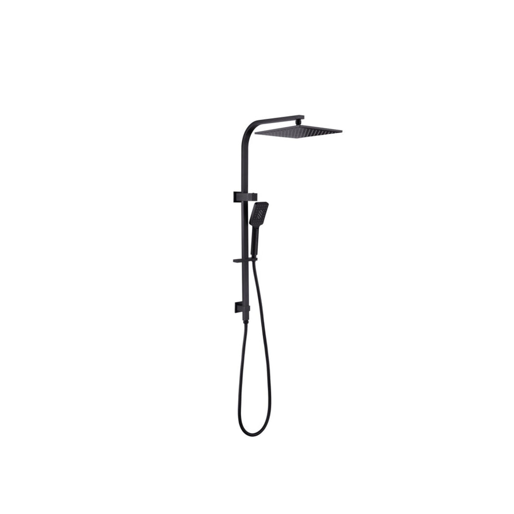NERO CELIA TWIN SHOWER 837MM MATTE BLACK