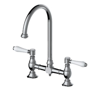 ARMANDO VICARIO PROVINCIAL EXPOSED BREACH SINK MIXER CHROME