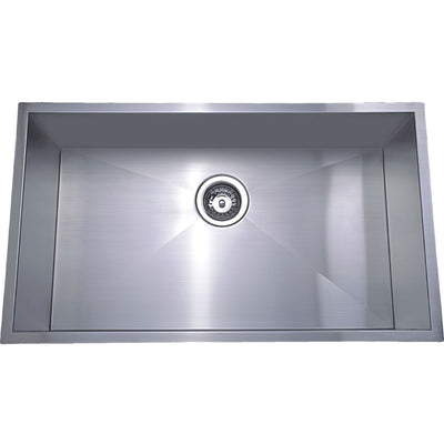 IKON ROSA SINGLE BOWL UNDERMOUNT SINK STAINLESS STEEL 720MM