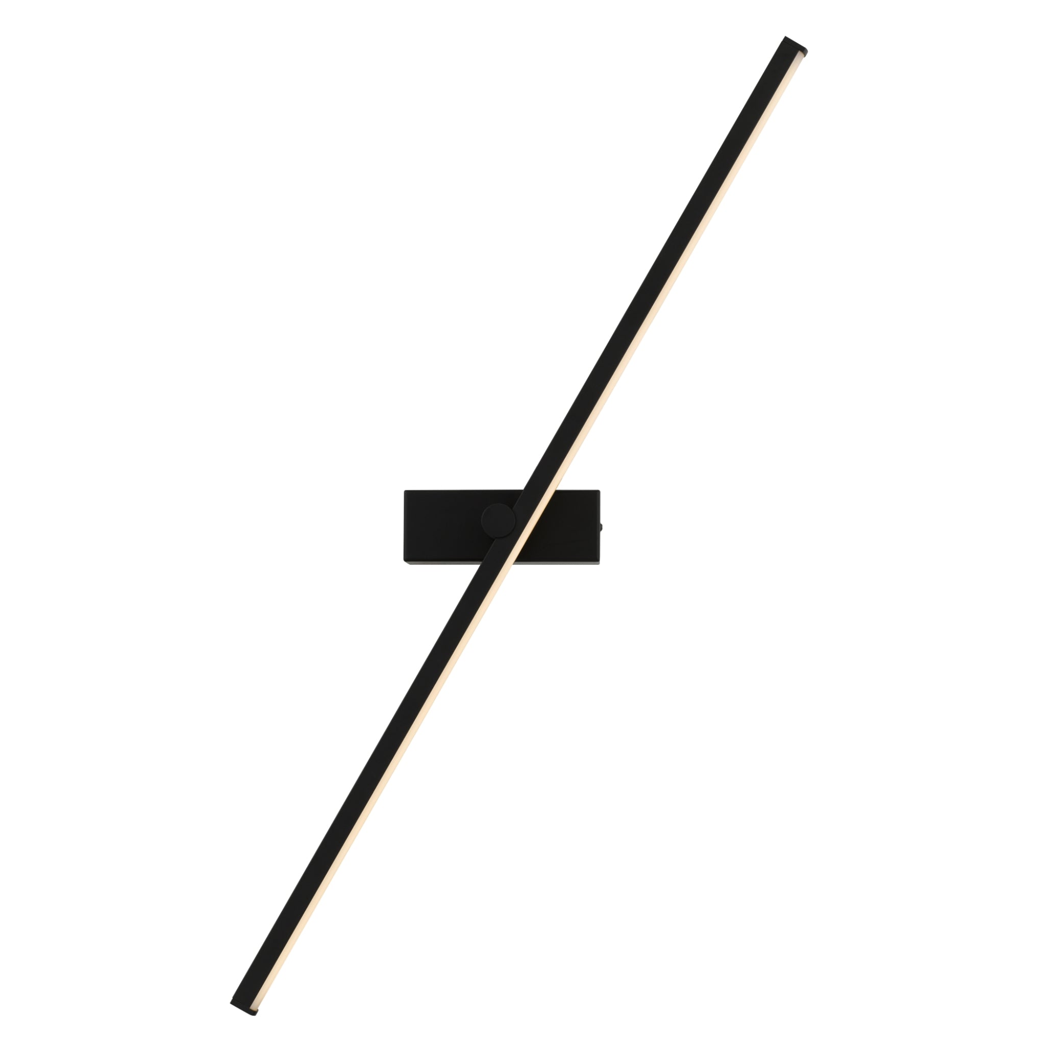 TELBIX FOLEY VANITY LED WALL LIGHT BLACK 800MM
