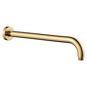 FIENZA KAYA SHOWER ARM 400MM URBAN BRASS