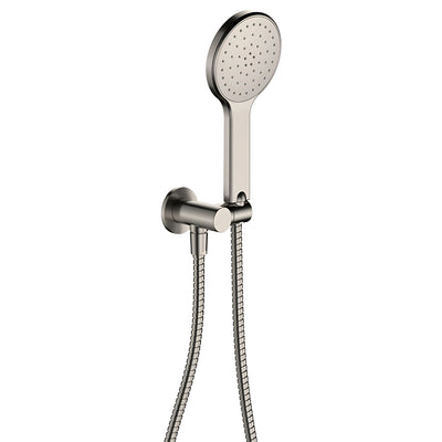 FIENZA KAYA HAND SHOWER ROUND PLATE BRUSHED NICKEL