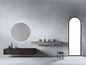 MUSES KOLOR LIGHT GREY MATTE 600X600MM SQUARE TILE (PER BOX)