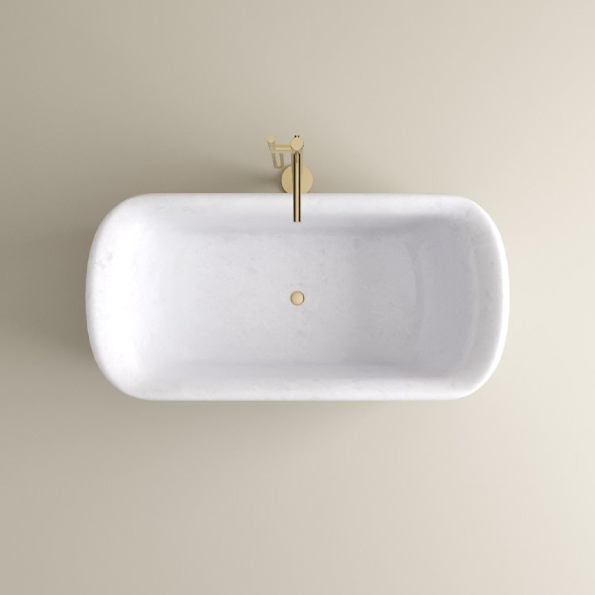 CARVUS AMBER MARBLE FREESTANDING BATHTUB VIETNAM WHITE (ALL SIZES)