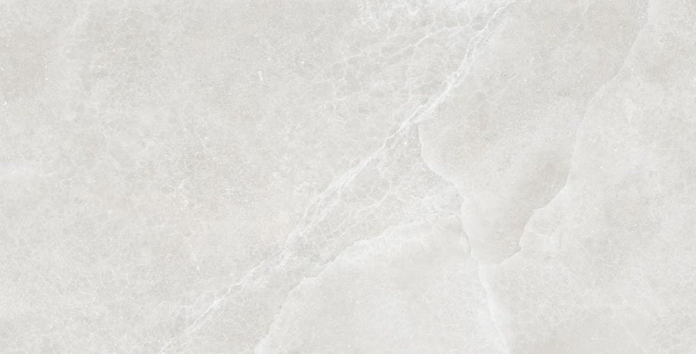 MUSES ONYX LIGHT GREY POLISHED 300X600MM RECTANGULAR TILE (PER BOX)