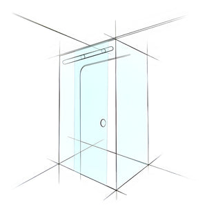 VEROTTI CITY LIFE CUSTOM FRAMELESS SLIDING SHOWER SCREEN SERIES