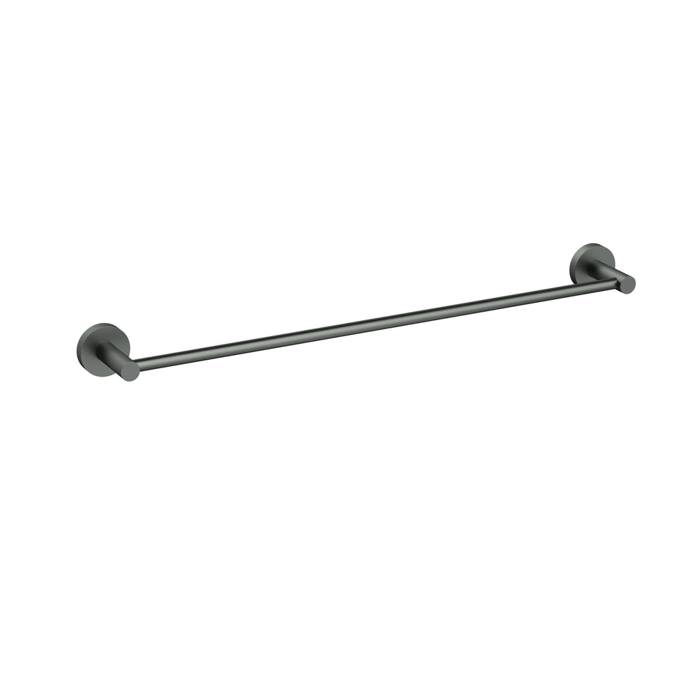 IKON OTUS SLIMLINE SS304 NON-HEATED TOWEL RAIL SINGLE 600MM GUN METAL