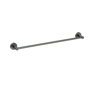 IKON OTUS SLIMLINE SS304 NON-HEATED TOWEL RAIL SINGLE 600MM GUN METAL