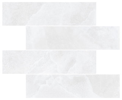 MUSES ONYX IVORY POLISHED 75X300MM SUBWAY TILE (PER BOX)
