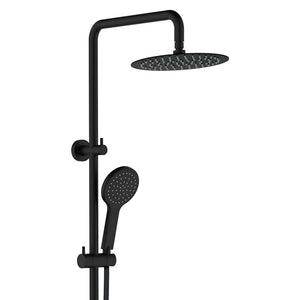 FIENZA KAYA TWIN SHOWER MATTE BLACK