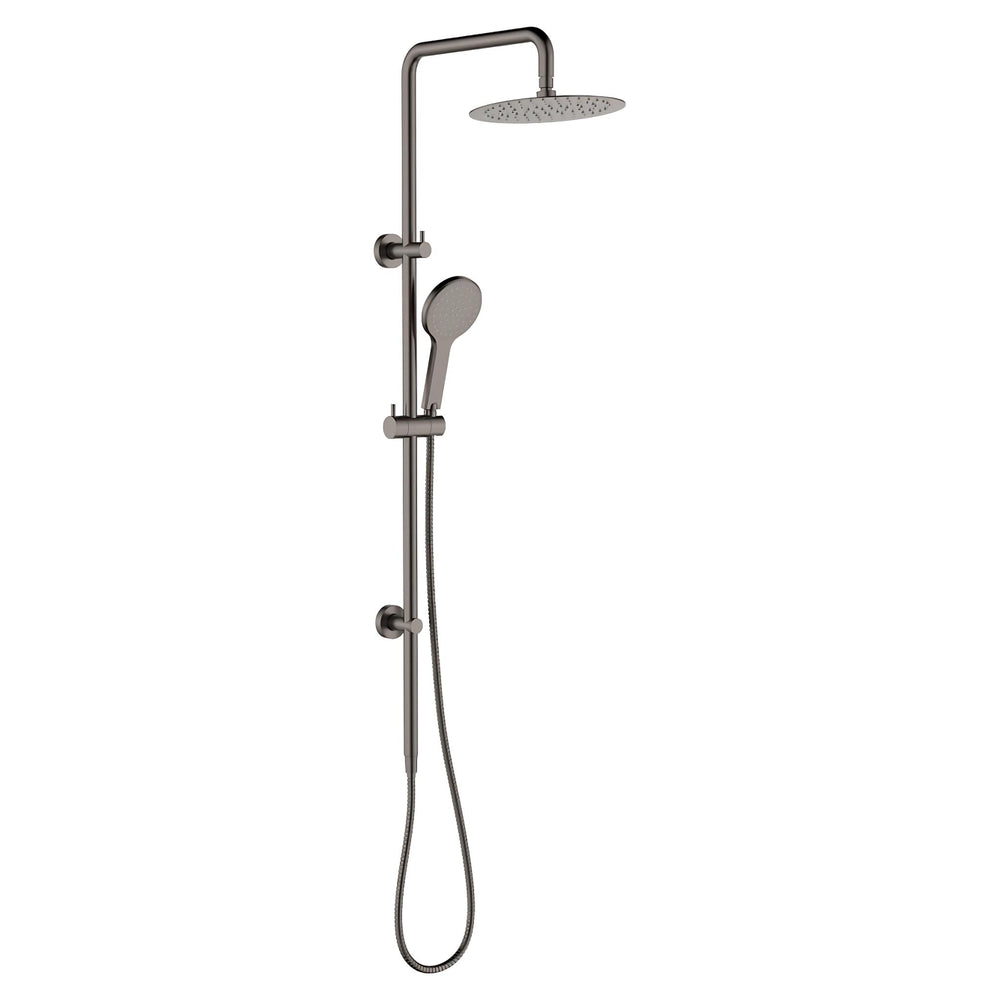 FIENZA KAYA TWIN SHOWER GUN METAL