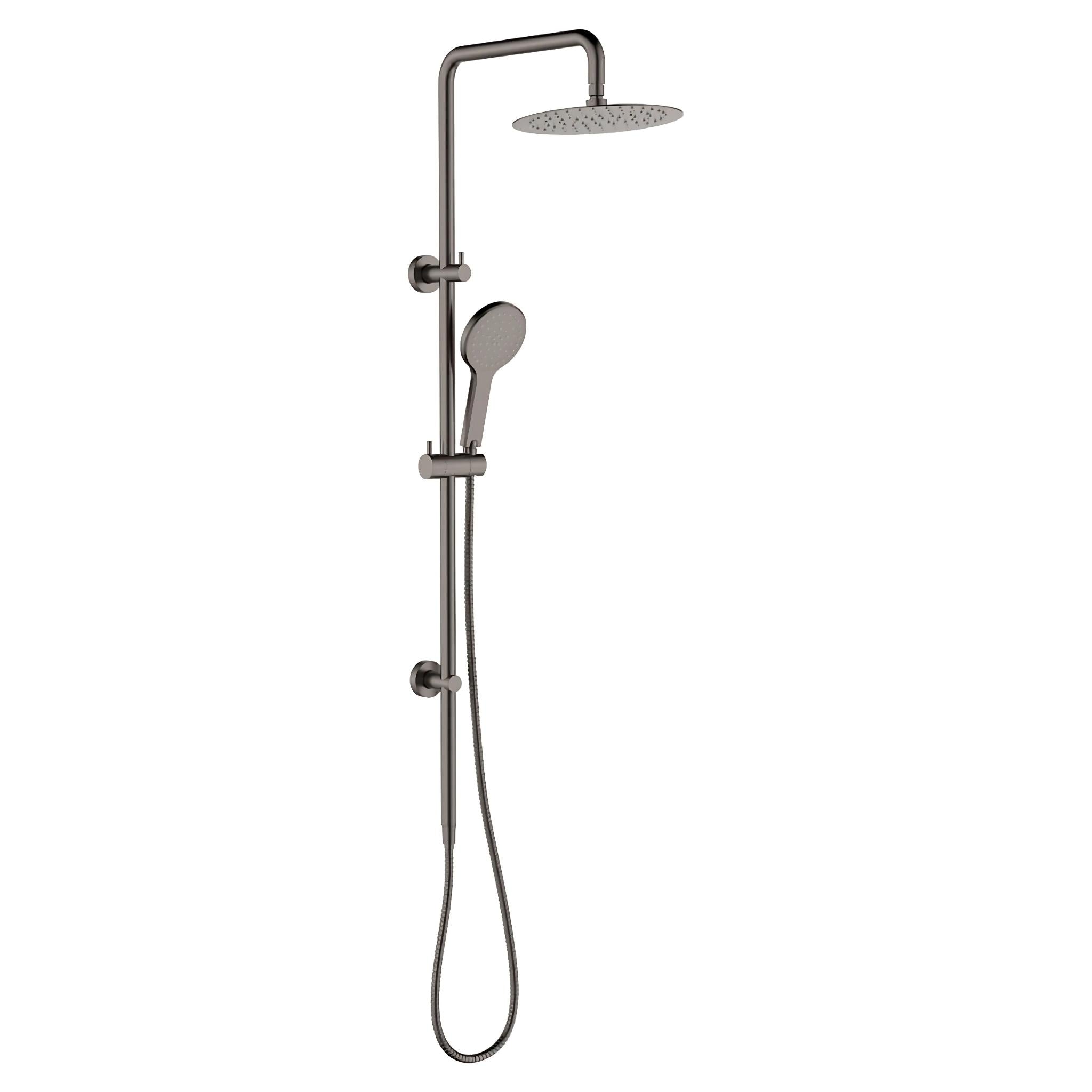FIENZA KAYA TWIN SHOWER GUN METAL