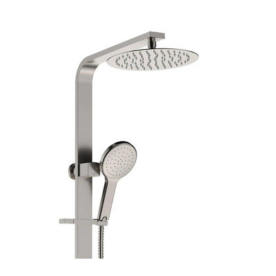 FIENZA KAYA DELUXE TWIN SHOWER BRUSHED NICKEL