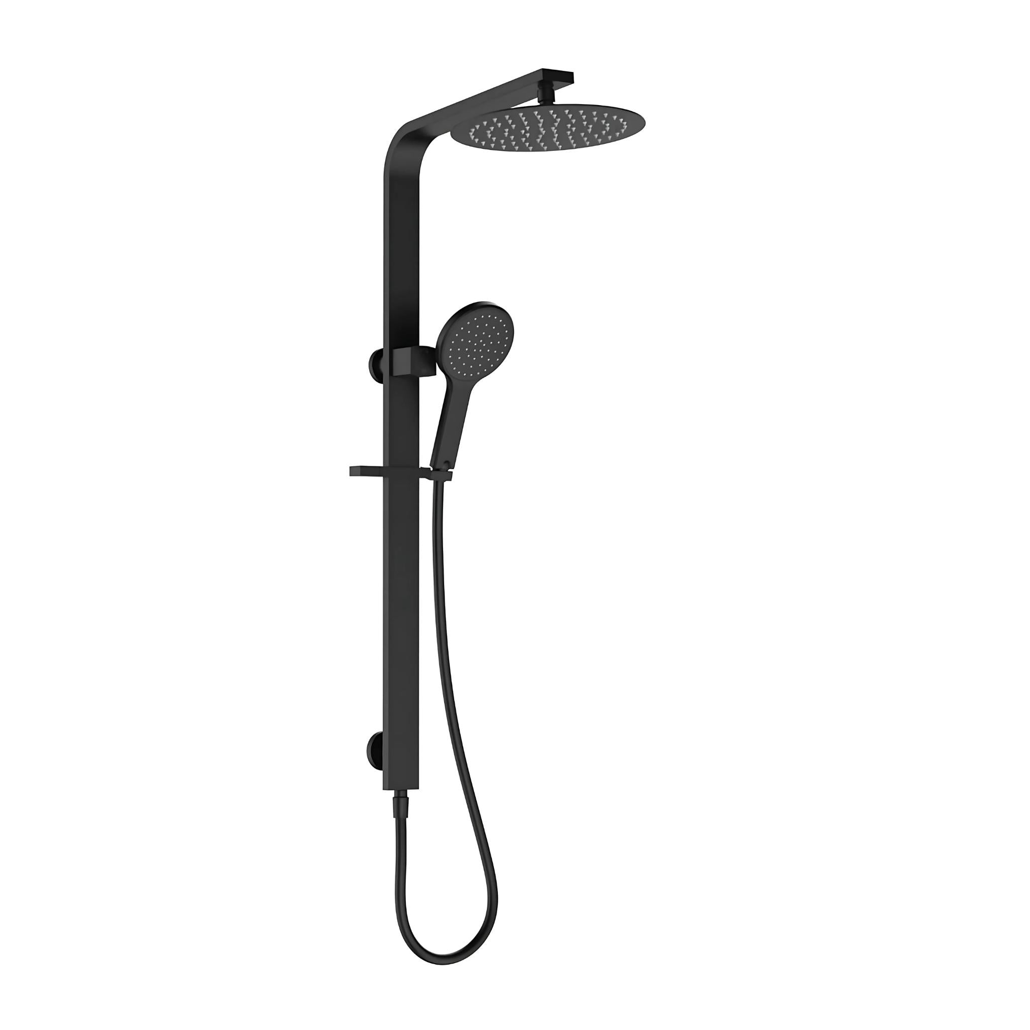 FIENZA KAYA DELUXE TWIN SHOWER MATTE BLACK