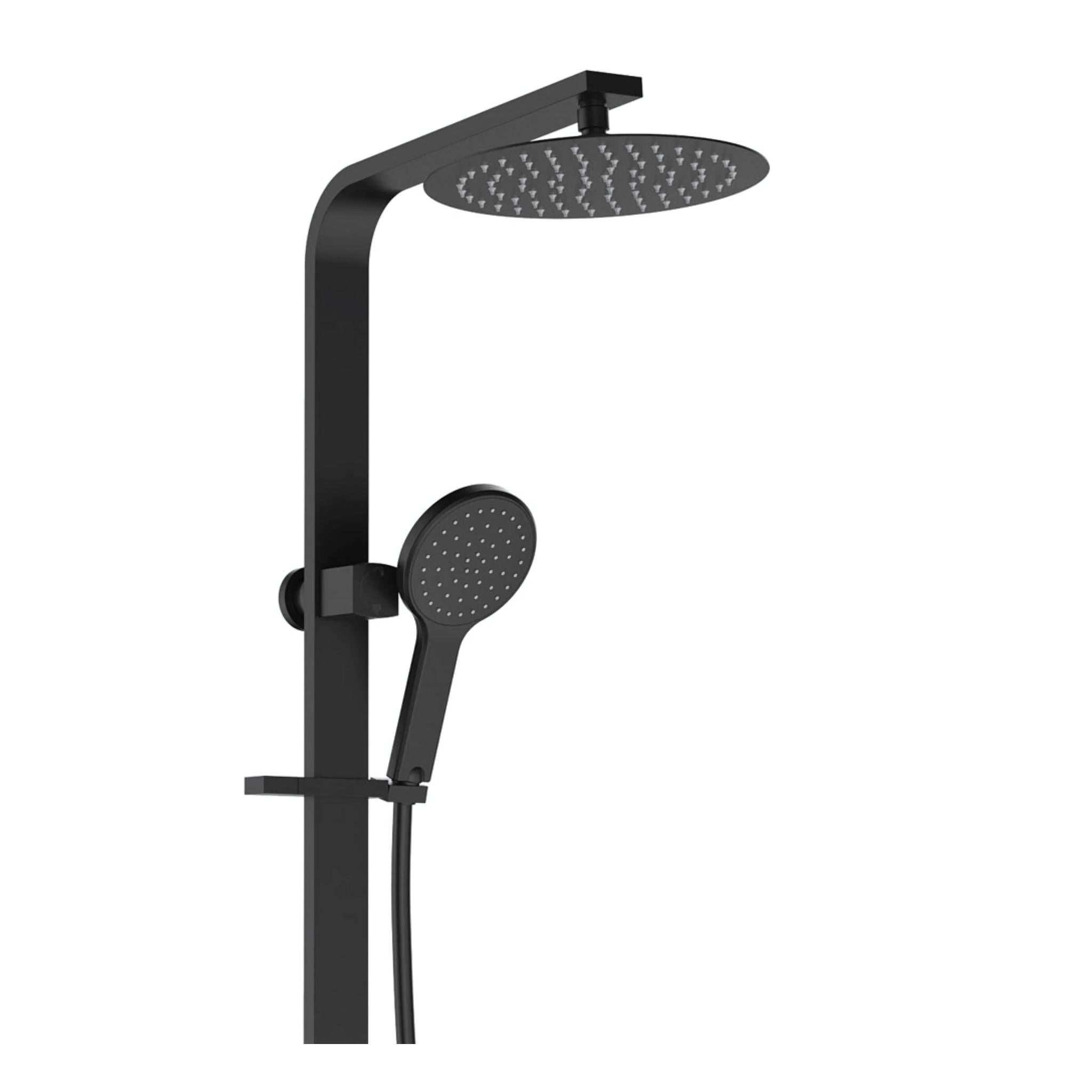 FIENZA KAYA DELUXE TWIN SHOWER MATTE BLACK
