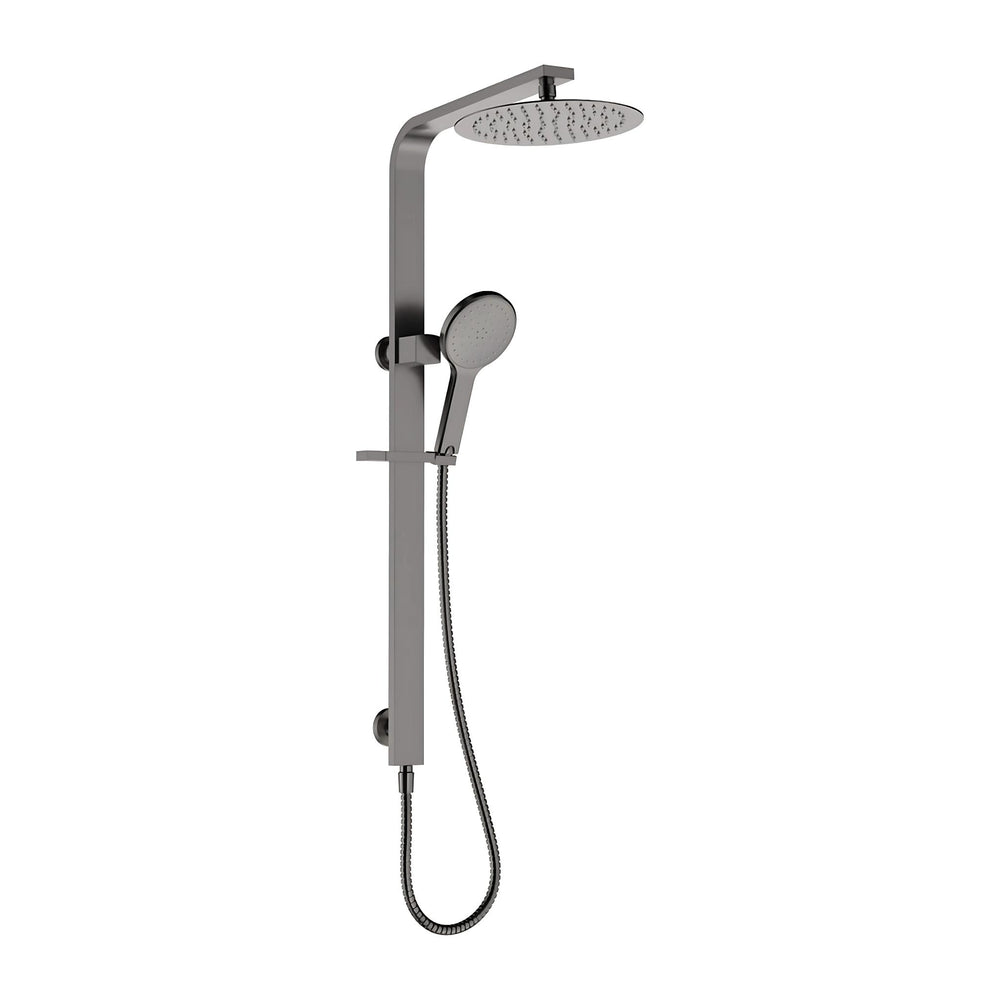 FIENZA KAYA DELUXE TWIN SHOWER GUN METAL