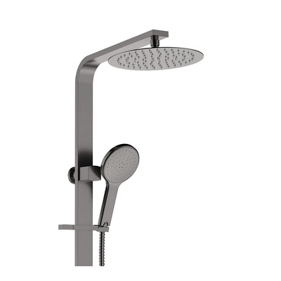 FIENZA KAYA DELUXE TWIN SHOWER GUN METAL