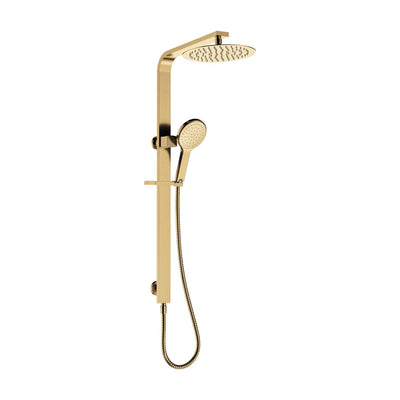 FIENZA KAYA DELUXE TWIN SHOWER URBAN BRASS