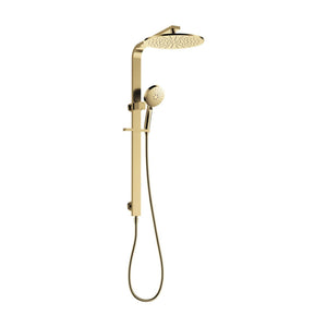 FIENZA EMPIRE SLIM DELUXE TWIN SHOWER URBAN BRASS