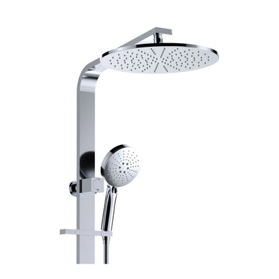 FIENZA EMPIRE SLIM DELUXE TWIN SHOWER CHROME