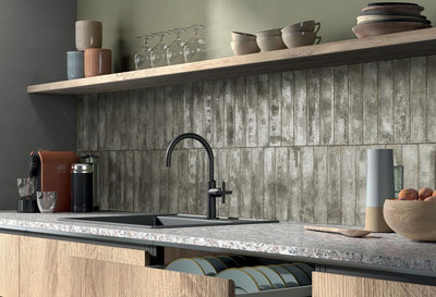 MUSES AQUA RUNE POLISHED 60X240MM SUBWAY TILE (PER BOX)