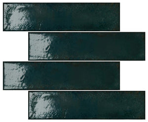 MUSES AQUA BERRY POLISHED 60X240MM SUBWAY TILE (PER BOX)