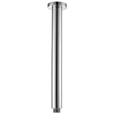 IKON ROUND VERTICAL SHOWER ARM 600MM CHROME