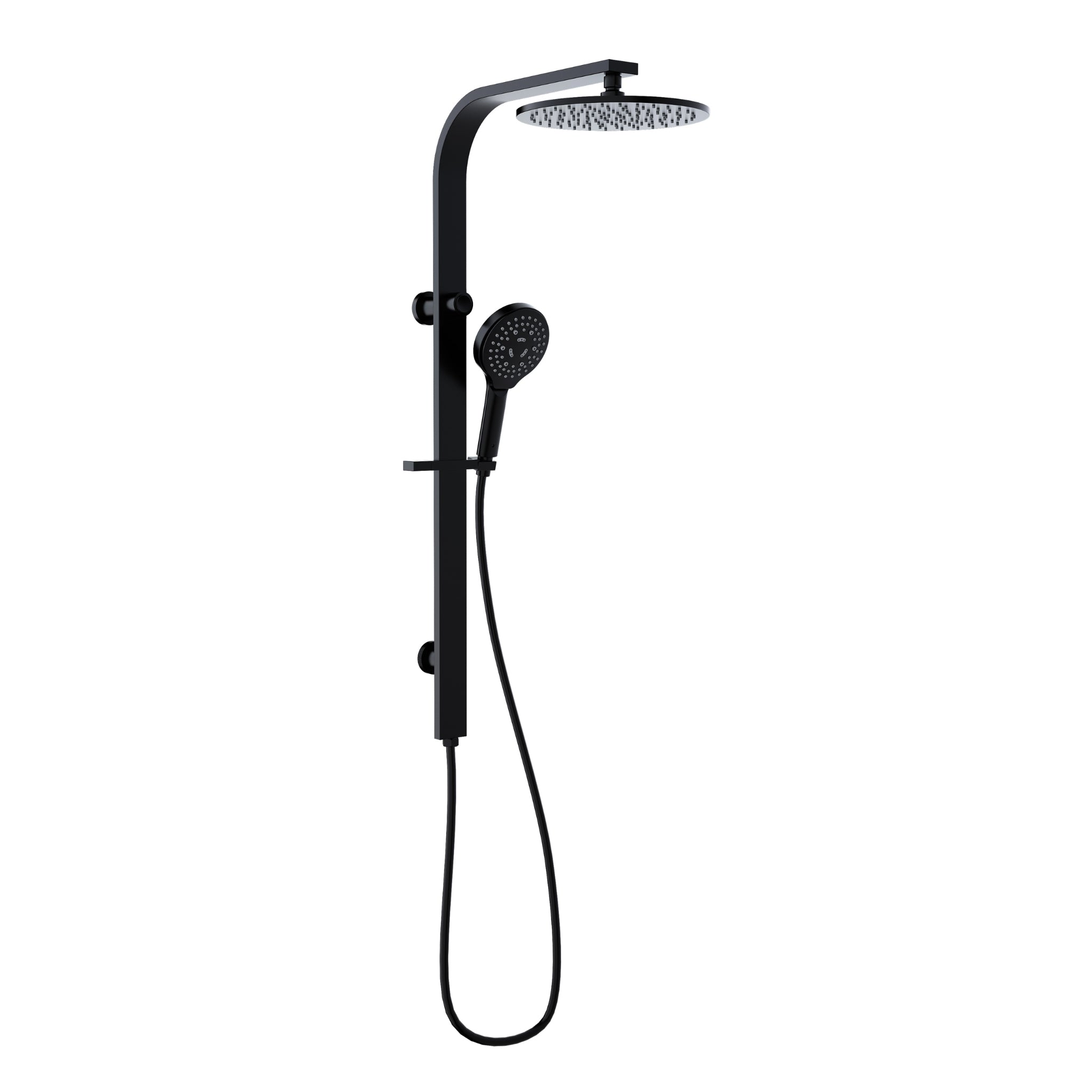 IKON REGAL MULTIFUNCTION SHOWER SET 939MM MATTE BLACK