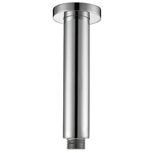 IKON ROUND VERTICAL SHOWER ARM 100MM CHROME