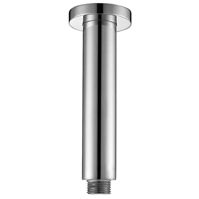IKON ROUND VERTICAL SHOWER ARM 100MM CHROME