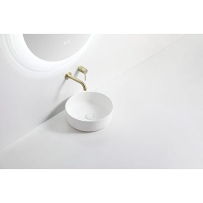 RIVA 499 ABOVE COUNTER BASIN GLOSS WHITE 360MM