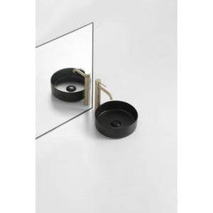 RIVA 499 ABOVE COUNTER BASIN MATTE BLACK 360MM