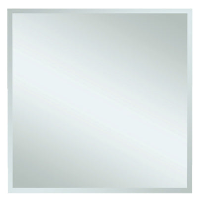 THERMOGROUP ABLAZE SQUARE 25MM BEVEL EDGE MIRROR WITH DEMISTER 750MM