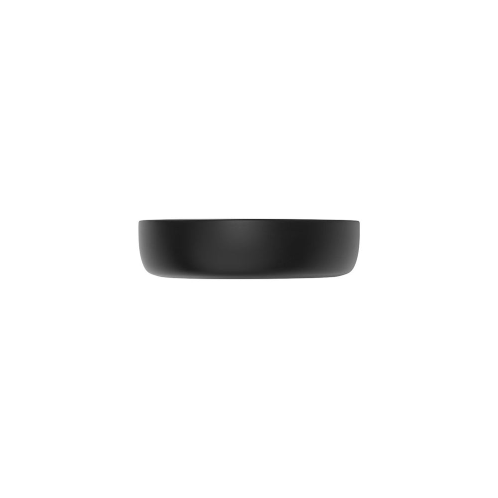 FIENZA PEBBLE ABOVE COUNTER BASIN MATTE BLACK 500MM